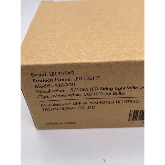 Photo Clip String Lights 17Ft - 50 LED Fairy String Lights with 50 Clear Clips f - Picture 2 of 5